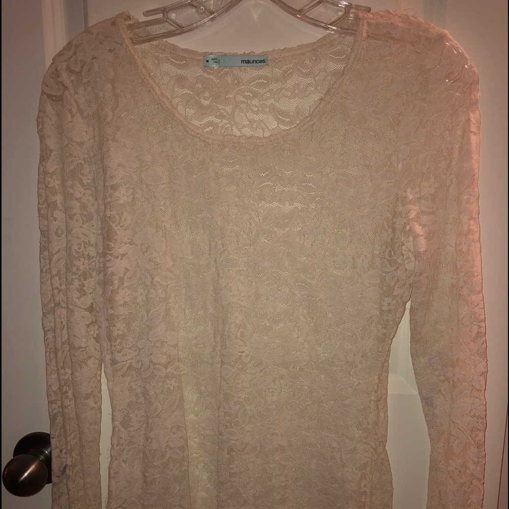 White Lace Top